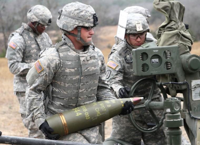Steel Squadron Tests Howitzer